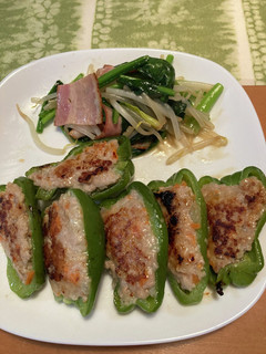 ピーマンの肉詰め-レシピのメイン写真