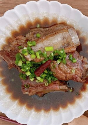 圧力鍋でほわほわ柔らかスペアリブ･:*+-レシピのメイン写真