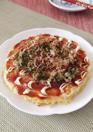 米粉de春キャベツとチーズのお好み焼き風-レシピのメイン写真