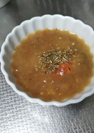 お手軽オニオン&トマトスープ-レシピのメイン写真