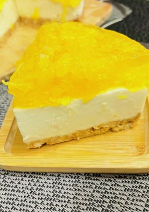 八朔ゼリーのレアチーズケーキ-レシピのメイン写真