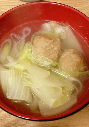 鶏出汁が美味しい　【盛り野菜スープ】-レシピのメイン写真