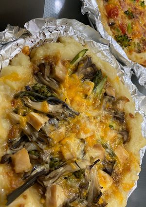 米粉を使った豆腐ピザ-レシピのメイン写真