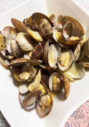 汁まで美味しい、アサリの酒蒸し-レシピのメイン写真