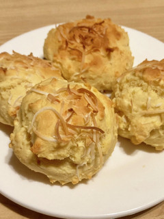 ココナッツとサツマイモの米粉ケーキ-レシピのメイン写真