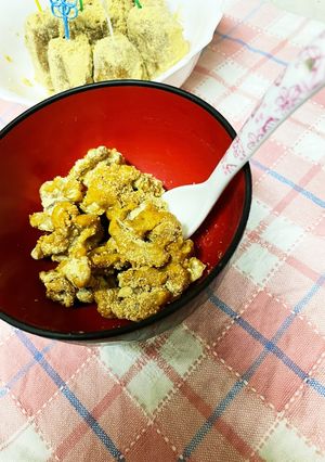 くるみのきなこ蜂蜜がらめ　夜食ダイエット-レシピのメイン写真