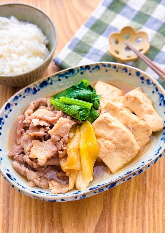 豆腐のすき煮風-レシピのメイン写真