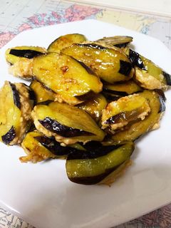 エノキつくねでナスのはさみ焼き-レシピのメイン写真