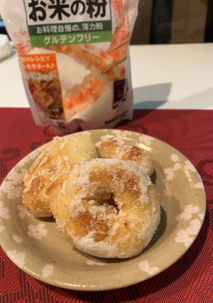 米粉のふわもちドーナツ-レシピのメイン写真