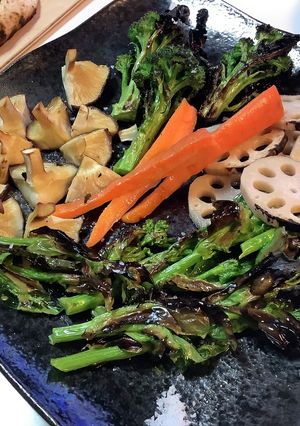 ピザ釜買ったらやってみよう！薪焼き野菜-レシピのメイン写真