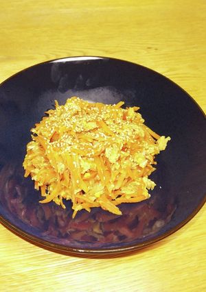 ニンジンしりしり-レシピのメイン写真