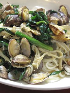 あさりで簡単パスタ風うどん-レシピのメイン写真