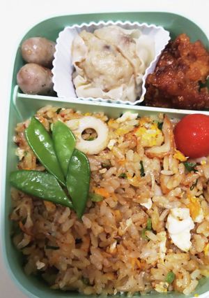 お弁当編♡今日は炒飯♪-レシピのメイン写真