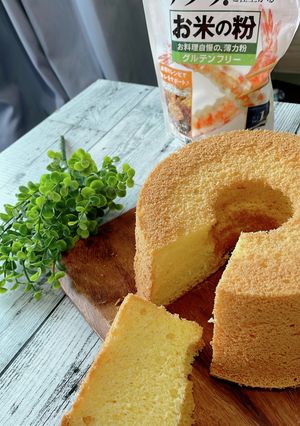 米粉のシフォンケーキ-レシピのメイン写真