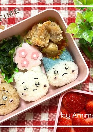 キャラ弁　ちいかわ-レシピのメイン写真