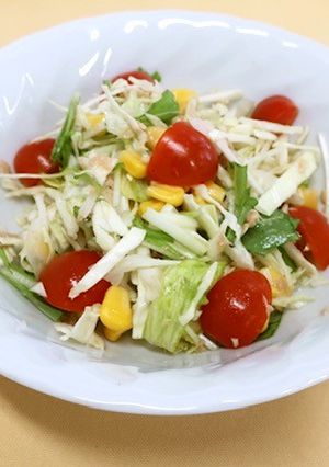 グリーンサラダ-レシピのメイン写真