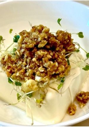 ナッツドレッシングの豆腐サラダ-レシピのメイン写真