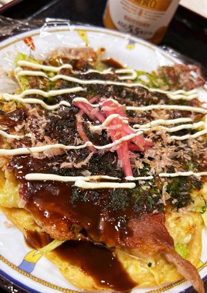 ヘルシー♡米粉で簡単お好み焼き-レシピのメイン写真