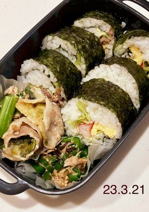 男子中学生のお弁当 135-レシピのメイン写真