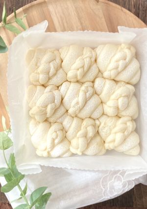 極柔らかなリッチミルク三つ編みちぎりパン-レシピのメイン写真