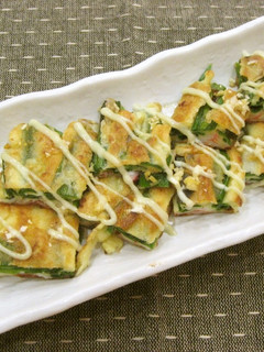 たことあさりのねぎ焼きわさびソース-レシピのメイン写真