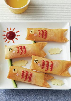 ハムチーズとたけのこの春巻き-レシピのメイン写真