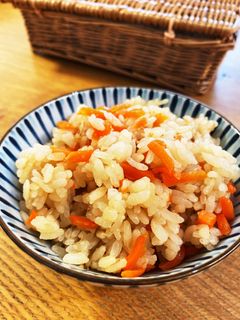 人参とツナの炊き込みご飯-レシピのメイン写真