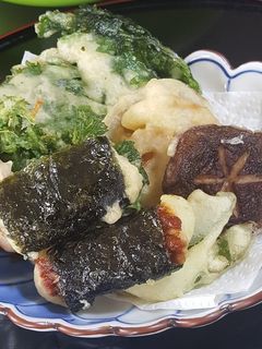 米粉で作る野菜天ぷらと磯辺揚げ-レシピのメイン写真