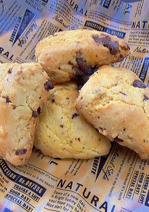 米粉のチョコナッツスコーン-レシピのメイン写真