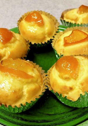 金柑の甘露煮でカップケーキ　＃米粉活用-レシピのメイン写真