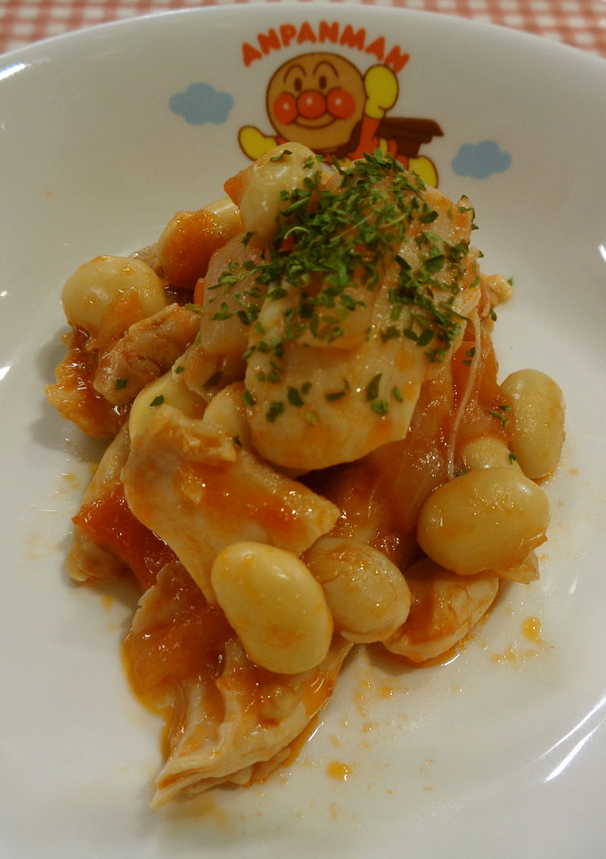鶏と大豆のトマト煮-レシピのメイン写真