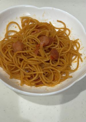 ナポリタン　簡単！洗い物＆材料少なめ-レシピのメイン写真