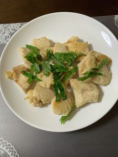 鶏胸肉と塩麹焼き-レシピのメイン写真