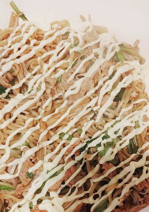 小松菜焼きそば-レシピのメイン写真