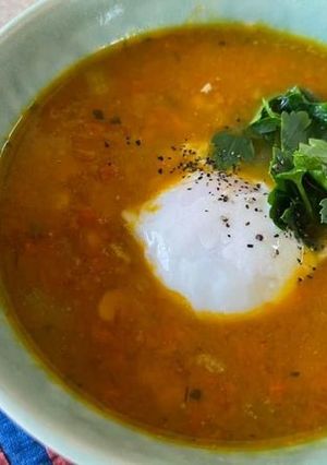 人参とチャナダールのスパイシースープ-レシピのメイン写真