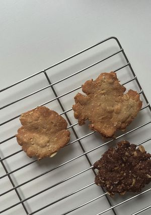 卵バター無し米粉とオートミールのクッキー-レシピのメイン写真