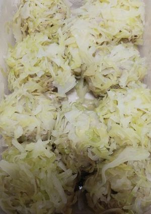 フライパン焼売&キャベツメンチ@玉ねぎ麹-レシピのメイン写真