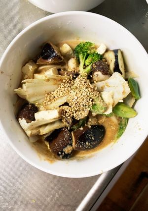肉無豆腐きな粉シャリアピンソース味野菜炒-レシピのメイン写真