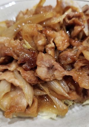豚こま照り焼き炒め-レシピのメイン写真