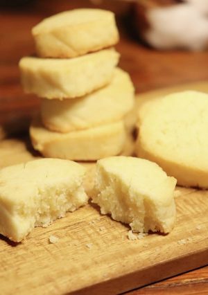 型要らず！簡単米粉プレーンクッキー-レシピのメイン写真