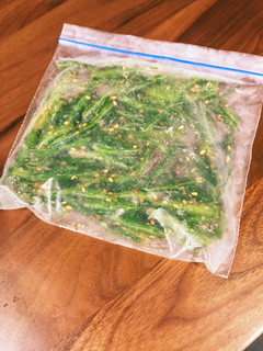 ほうれん草の茎☆パラパラ冷凍保存-レシピのメイン写真