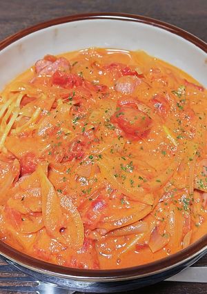 トマトクリームパスタ-レシピのメイン写真
