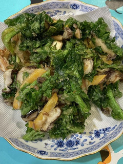 米粉で菜の花のかき揚げ-レシピのメイン写真