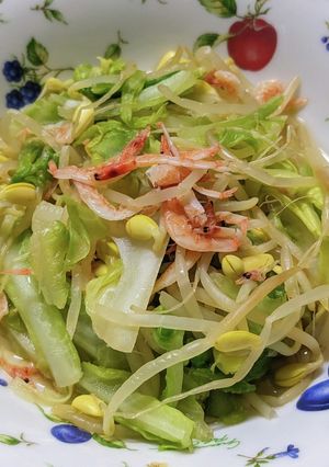 ✿春キャベツと桜エビの煮浸し✿-レシピのメイン写真