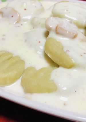 米粉でもっちりさつまいものニョッキ-レシピのメイン写真
