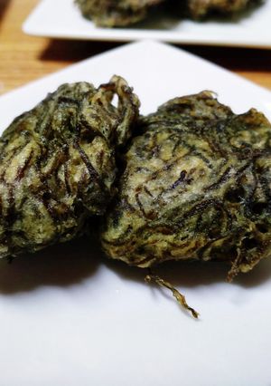 米粉で☆もずくの天ぷら　-レシピのメイン写真