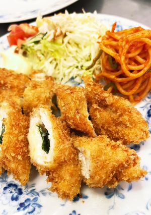 大葉とチーズの鶏ササミフライ-レシピのメイン写真