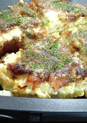 米粉でボリュームアップお好み焼き-レシピのメイン写真