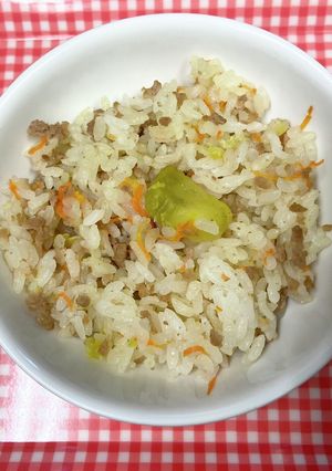 [保育園幼児食]さつまいもの炊き込みご飯-レシピのメイン写真