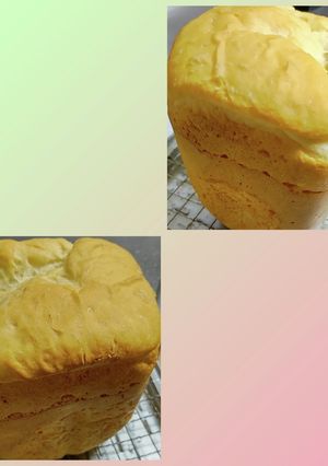 HBで簡単!米粉食パン-レシピのメイン写真